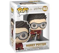 Harry Potter Pop Figure in Vinile Harry con Scopa da Quidditch 9 Cm Funko