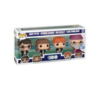 Funko Pop Harry Potter Pack 4 Harry Potter/Hermione Granger/Silente/Ron Weasley
