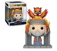 Funko Pop Harry Potter - Deluxe Albus Dumbledore with Fawkes (Exclusive) #187