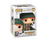 Funko Pop! Harry Potter: Holiday - Hermione Granger - Ron Weasley 1- Figura in Vinile da Collezione - Idea Regalo - Merchandising Ufficiale - Giocattoli per Bambini e Adulti - Movies Fans