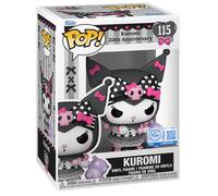 Funko Pop! Sanrio: Hello Kitty - (Kuromi + 20th) - Kuromi - (S Pieces) - Figura in Vinile da Collezione - Idea Regalo - Merchandising Ufficiale - Giocattoli per Bambini e Adulti - Anime Fans