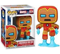 Funko Pop Heroes 934 Holiday Marvel - Gingerbread Iron Man Vinyl Nuovo 50658