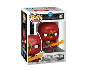 Funko Pop Heroes: DC Dark Multiverse - Saint Batman - DC Comics- Figura in Vini