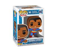 Funko Pop Heroes: DC Holiday - Superman - Pan di Zenzero - DC Comics - Figura i