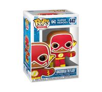 Funko POP! Heroes: DC Holiday - The Flash - Pan di Zenzero - DC Comics - Figura in Vinile da Collezione - Idea Regalo - Merchandising Ufficiale - Giocattoli per Bambini e Adulti