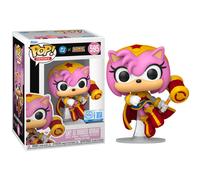 Funko Pop Heroes - DC X Sonic Hedgehog (595) Amy As Wonder Woman 9cm