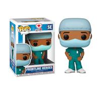 Funko Pop! Heroes: Front Line Worker-Male #2 - Heroes: Front Line Workers - Figura in Vinile da Collezione - Idea Regalo - Merchandising Ufficiale - Giocattoli per Bambini e Adulti
