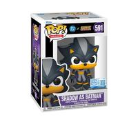 Funko Pop Heroes: Justice League & Sonic - Shadow as Batman - Sonic + DC Comics