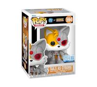 Funko POP! Heroes: Justice League & Sonic - Tails as Cyborg | Gadget Ufficiale Videogiochi - Personaggio in Vinile da Collezione - Idea Regalo Compleanno per Fan e Collezionisti