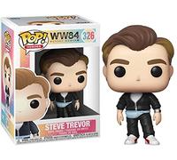 Funko Pop! Heroes: WW 1984- Steve Trevor - (80s) - Wonder Woman 1984 - Figura in Vinile da Collezione - Idea Regalo - Merchandising Ufficiale - Giocattoli per Bambini e Adulti - Movies Fans