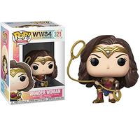 Funko Pop! Heroes: WW 1984- Wonder Woman with Lasso - Metallico - Wonder Woman 1984 - Figura in Vinile da Collezione - Idea Regalo - Merchandising Ufficiale - Giocattoli per Bambini e Adulti