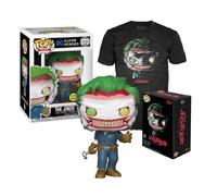 Funko Figura Esclusiva Di The Joker E T-shirt A Maniche Corte