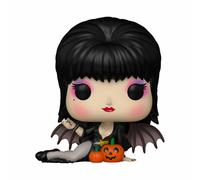 Funko POP Icone Elvira, Padrona Dell'Oscurità Con Zucche 3.75" Figura In Vinile