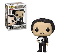 Funko Pop! Icons: Edgar Allan Poe Allen Poe with Skull - Figura in Vinile da Collezione - Idea Regalo - Merchandising Ufficiale - Giocattoli per Bambini e Adulti - Figura per i Collezionisti