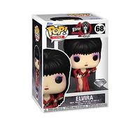 Funko Pop! Icons: Elvira Mistress Of The Dark 40th - Elvira Mistress Of The Dark - Figura in Vinile da Collezione - Idea Regalo - Merchandising Ufficiale - Giocattoli per Bambini e Adulti