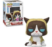 Funko Pop Icons Grumpy Cat (Flocked) #60 - Exclusive Special Edition Pop Figure