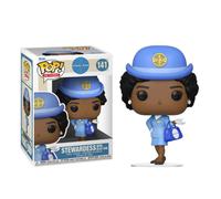 Funko POP Ad Icons: Pan Am Stewardess Am - Stewardess - Blau Bag - Pan-Am - Vin