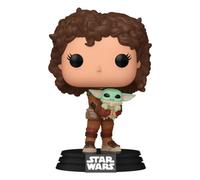 Funko Pop Il motto MANdaloriano Peli con Grogu