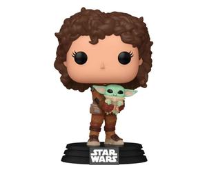 Funko Pop Il motto MANdaloriano Peli con Grogu