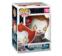 Funko POP! Movies: IT: Chapter 2 - Pennywise with Balloon - Figura in Vinile da Collezione - Idea Regalo - Merchandising Ufficiale - Giocattoli per Bambini e Adulti - Movies Fans