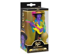 Funko Pop Jimi Hendrix Black Light 5 pollici scala Premium vinile oro figura