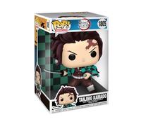 Figura Funko POP Jumbo Demon Slayer Tanjiro 10" Multicolore