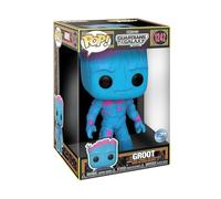Funko Pop! Jumbo: Guardians Of The Galaxy 3 - Groot - Blacklight - Guardiani Della Galassia - Figura in Vinile da Collezione - Idea Regalo - Merchandising Ufficiale - Giocattoli per Bambini e Adulti
