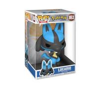 Funko POP! Jumbo: Pokemon - Lucario - Figura in Vinile da Collezione - Idea Regalo - Merchandising Ufficiale - Giocattoli per Bambini e Adulti - Video Games Fans - Figura per i Collezionisti