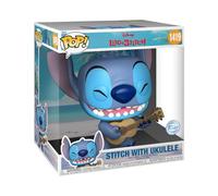 Lilo & Stitch Super Sized Jumbo POP Games Vinyl Figure Stitch w/Uke 25 cm