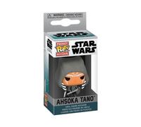 Funko Pop! Keychain: Ahsoka - Ahsoka Tano With Dual Lightsabers - Star Wars- Mini Figura in Vinile da Collezione Novità Portachiavi - Riempitivi per Calze - Idea Regalo - TV Fans - Minifigure