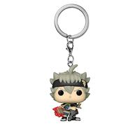 Funko POP! Keychain: Black Clover - Asta - Mini Figura in Vinile da Collezione Novità Portachiavi - Riempitivi per Calze - Idea Regalo - Merchandising Ufficiale - Anime Fans - Minifigure