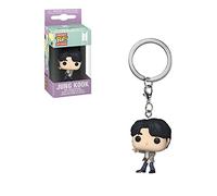 Funko Pop! Keychain: BTS - Dynamite - Jungkook - Mini Figura in Vinile da Collezione Novità Portachiavi - Riempitivi per Calze - Idea Regalo - Merchandising Ufficiale - Music Fans - Minifigure