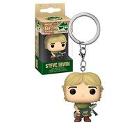 Funko Pop! Keychain: Crocodile Hunter-Steve Irwin - Mini Figura in Vinile da Collezione Novità Portachiavi - Riempitivi per Calze - Idea Regalo - Merchandising Ufficiale - Minifigure