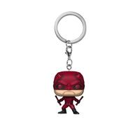 Funko Pop! Keychain: Daredevil Born Again - Daredevil - Mini Figura in Vinile da Collezione Novità Portachiavi - Riempitivi per Calze - Idea Regalo - Merchandising Ufficiale - TV Fans - Minifigure