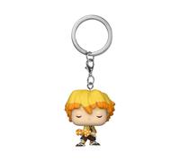 Funko Pop! Keychain: Demon Slayer - Zenitsu- Mini Figura in Vinile da Collezione Novità Portachiavi - Riempitivi per Calze - Idea Regalo - Merchandising Ufficiale - Anime Fans - Minifigure