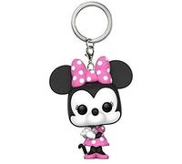 Funko Pop! Keychain: Disney - Minnie Mouse - Disney Standard Characters - Mini Figura in Vinile da Collezione Novità Portachiavi - Riempitivi per Calze - Idea Regalo - Merchandising Ufficiale
