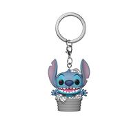 Funko Pop! Keychain: Disney - Stitch - Olympia - Disney: Lilo & Stitch - Mini Figura in Vinile da Collezione Novità Portachiavi - Riempitivi per Calze - Idea Regalo - Merchandising Ufficiale