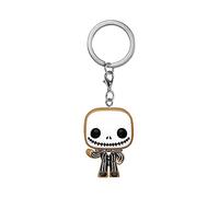 Funko Pop! Keychain: Disney The Nightmare Before Christmas - Jack Skellington - (Gingerbread) - Disney: The Nightmare Before Christmas - Mini Figura in Vinile da Collezione Novità Portachiavi