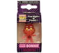Funko Pop! Keychain: Five Nights At Freddy's (FNAF) - System Error Bonnie The Rabbit - Mini Figura in Vinile da Collezione Novità Portachiavi - Riempitivi per Calze - Idea Regalo - Video Games Fans