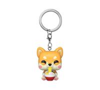 Funko – Portachiavi Pop! Foods Ramen Shiba Inu – Mini figura in vinile da collezione, ufficiale