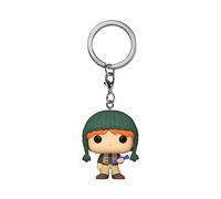 Funko Pop! Keychain: Harry Potter Holiday - Ron Weasley- Mini Figura in Vinile da Collezione Novità Portachiavi - Riempitivi per Calze - Idea Regalo - Merchandising Ufficiale - Movies Fans