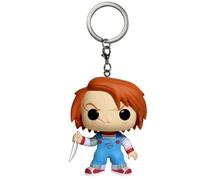 Funko Pop! Keychain: Horror - Chucky, Mini Figura in Vinile da Collezione Novità Portachiavi, Riempitivi per Calze, Idea Regalo, Merchandising Ufficiale, Movies Fans, Minifigure