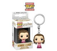Funko POP! Keychain: HP - Hermione Granger - (Yule) - Harry Potter - Mini Figura in Vinile da Collezione Novità Portachiavi - Riempitivi per Calze - Idea Regalo - Merchandising Ufficiale