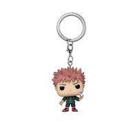 Funko Pop! Keychain: JJK - Yuji Itadori - (Sukuna Mth) - Jujutsu Kaisen - Mini Figura in Vinile da Collezione Novità Portachiavi - Riempitivi per Calze - Idea Regalo - Merchandising Ufficiale