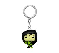 Funko Pop! Keychain: Kim Possible - Shego - Mini Figura in Vinile da Collezione Novità Portachiavi - Riempitivi per Calze - Idea Regalo - Merchandising Ufficiale - TV Fans - Minifigure