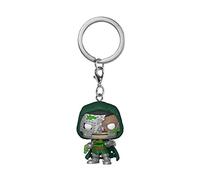 Funko Pop! Keychain: Marvel Zombies - Dr. Doom - Mini Figura in Vinile da Collezione Novità Portachiavi - Riempitivi per Calze - Idea Regalo - Merchandising Ufficiale - Comic Books Fans - Minifigure