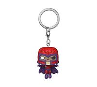 Funko Pop! Keychain: Marvel Zombies-Magneto - Mini Figura in Vinile da Collezione novità Portachiavi - Riempitivi per Calze - Idea Regalo - Merchandising Ufficiale - Comic Books Fans - Minifigure