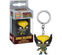 Funko Pop! Keychain: Marvel Zombies-Wolverine - Mini Figura in Vinile da Collezione novità Portachiavi - Riempitivi per Calze - Idea Regalo - Merchandising Ufficiale - Comic Books Fans - Minifigure