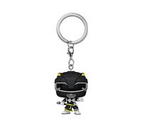 Power Rangers 30th Pop Vinile Portachiavis 4 Cm Black Ranger Funko