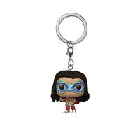 Funko POP! Keychain: Ms. Marvel - Mini Figura in Vinile da Collezione Novità Portachiavi - Riempitivi per Calze - Idea Regalo - Merchandising Ufficiale - TV Fans - Minifigure
